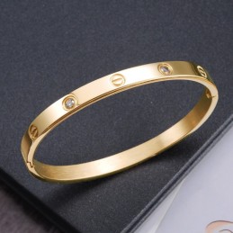 Stabil Kvalitet Titanium Armbånd Til Kvinder Med Diamanter