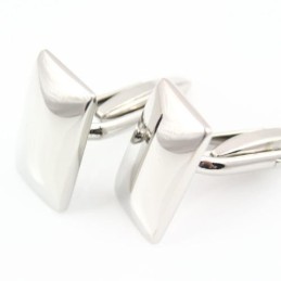 Titanium Konvekse Aflange Manchetknapper