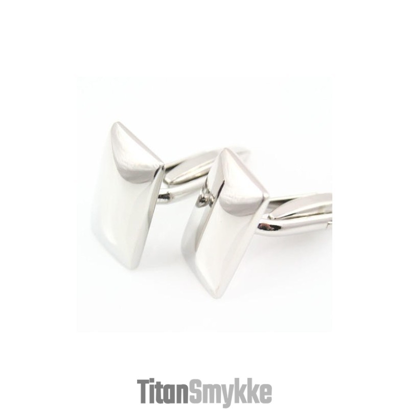 Titanium Konvekse Aflange Manchetknapper
