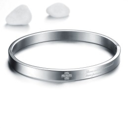 For At Vinde Varm Ros Fra Kunderne Kvindelig Titanium Armbånd