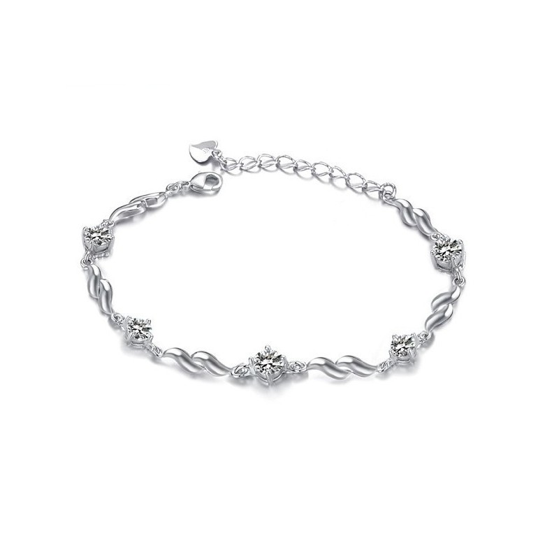 Pålidelig Omdømme Kvindelig Dejlig Platinbelagt Titanium Armbånd Pålidelig Omdømme Kvindelig Dejlig Platinbelagt Titanium Armbånd