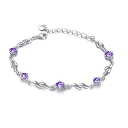 Pålidelig Omdømme Kvindelig Dejlig Platinbelagt Titanium Armbånd