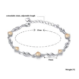 Pålidelig Omdømme Kvindelig Dejlig Platinbelagt Titanium Armbånd