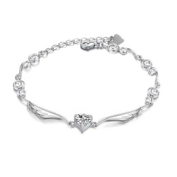 Fremragende Kvalitet Platinbelagt Titanarmbånd Til Kvinder
