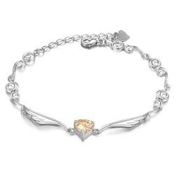 Fremragende Kvalitet Platinbelagt Titanarmbånd Til Kvinder