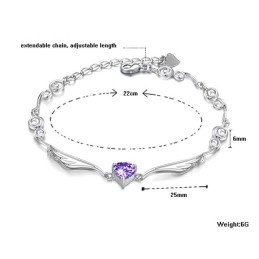 Fremragende Kvalitet Platinbelagt Titanarmbånd Til Kvinder