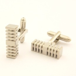 Moderigtige Titanium Mikrofon Manchetknapper