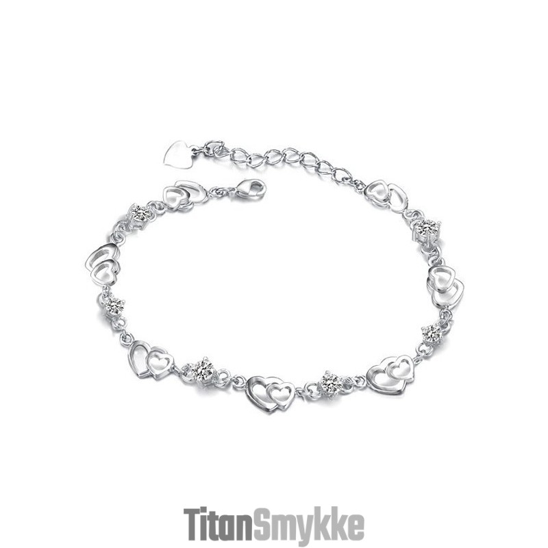 Holdbar I Brug Titanarmbånd Til Kvinder Med Diamanter