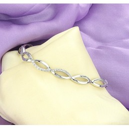 Dronningen Af Kvalitets Titanarmbånd Med Diamanter Til Kvinder