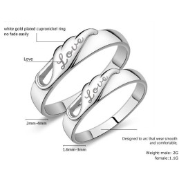 Dronningen Af Kvalitets Titanring Til Elskere