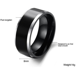 Stabil Kvalitet Mandlig Wolfram Keramisk Ring