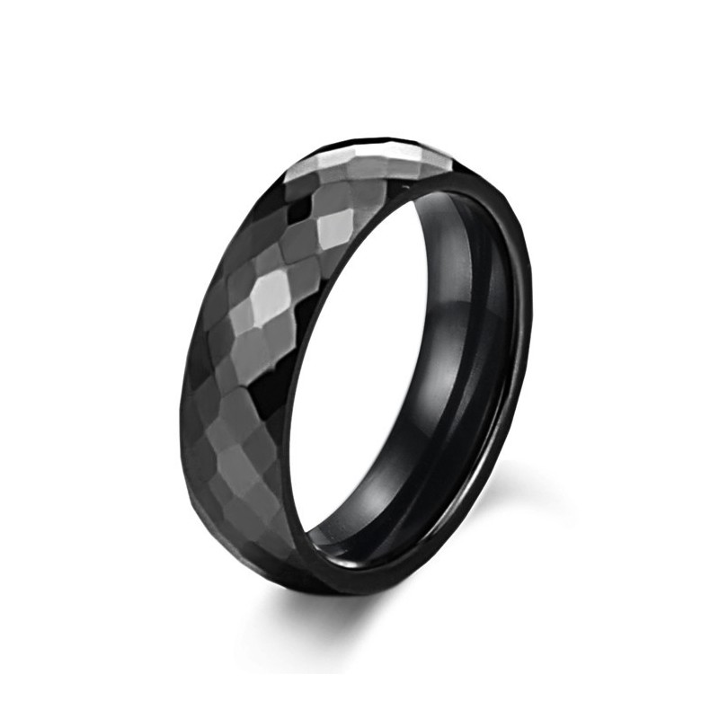 Sort Wolfram Keramisk Ring Af Fremragende Kvalitet