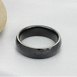 Sort Wolfram Keramisk Ring Af Fremragende Kvalitet