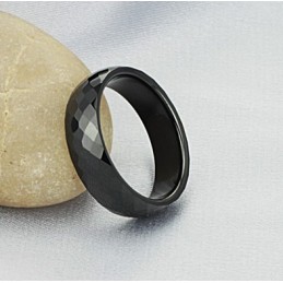 Sort Wolfram Keramisk Ring Af Fremragende Kvalitet