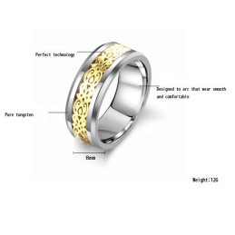 Høj Kvalitet Mandlig Wolfram Keramisk Ring