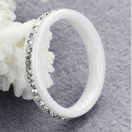 Fremragende Kvalitet Kvindelig Wolfram Keramisk Ring