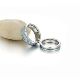 Komplet I Specifikationer Wolfram Keramisk Ring Til Elskere