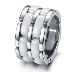 Kvalitets- Og Kvantitetssikret Sort-Hvid Wolframkeramisk Ring