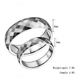 Kendt For Sin Fine Kvalitet Af Wolframkeramisk Ring Til Elskere