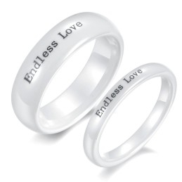 Høj Kvalitet, Præcis Wolfram Keramisk Ring Til Elskere