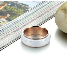 Stabil Kvalitet Hvid Wolfram Keramisk Ring