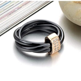 Kvalitets- Og Kvantitetssikret Wolframkeramisk Ring Med Rhinsten