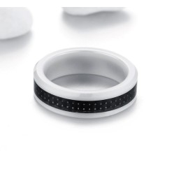 Pålidelig Kvalitet Sort Kulfiber Wolfram Keramisk Ring