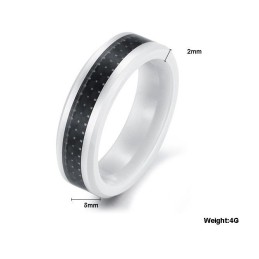 Pålidelig Kvalitet Sort Kulfiber Wolfram Keramisk Ring