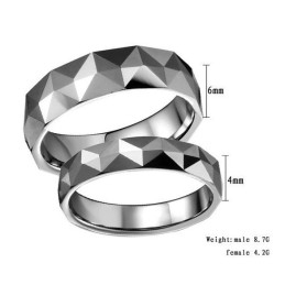 Kvalitets- Og Kvantitetssikret Wolframkeramisk Ring Til Elskere