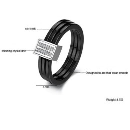 Nem At Bruge Tricyklisk Wolfram Keramisk Ring