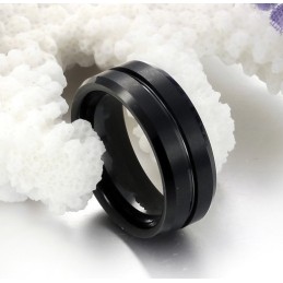 Kendt For Sin Fine Kvalitet Herre Retro Wolfram Keramiske Ring