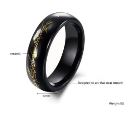 Kvalitets- Og Kvantitetssikret Sort Wolfram Keramisk Ring