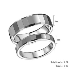 Verdensomspændende Berømt Wolfram Keramisk Ring Til Elskere