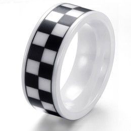 Fremragende Kvalitet Mandlig Gitter Wolfram Keramisk Ring