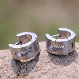 Titanium Øreringe Til Mænd
