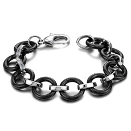 Sort Wolfram Keramisk Armbånd Af Overlegen Kvalitet