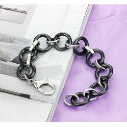 Sort Wolfram Keramisk Armbånd Af Overlegen Kvalitet
