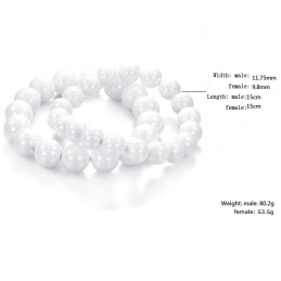 Kvalitets- Og Kvantitetssikret Armbånd Af Ren Wolframkeramik Til Elskere