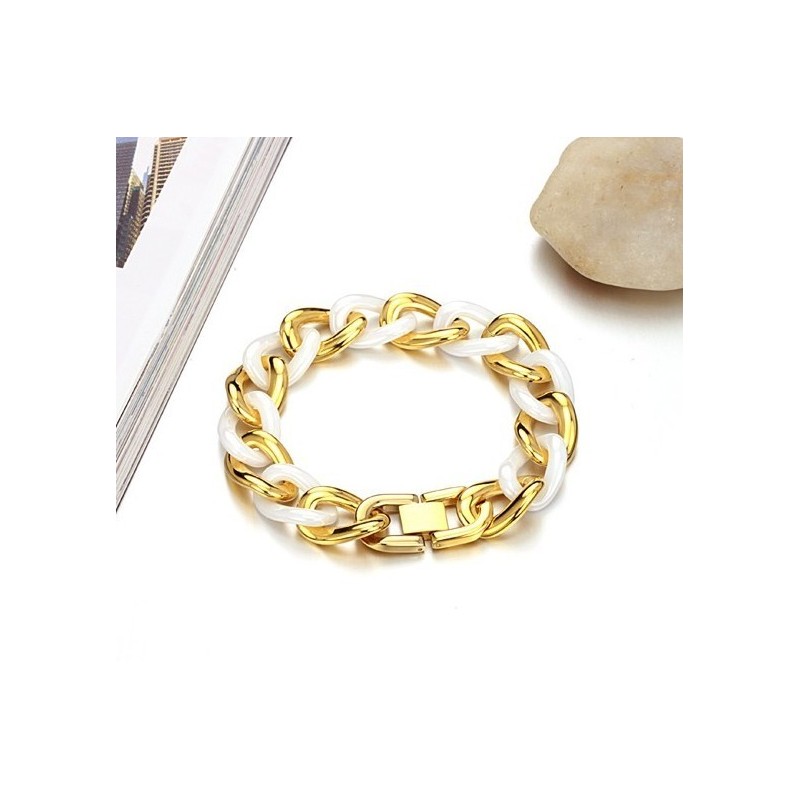 Let At Bruge Kvindelig Wolfram Keramisk Armbånd