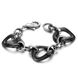 Kvalitets- Og Kvantitetssikret Sort Wolframkeramisk Armbånd
