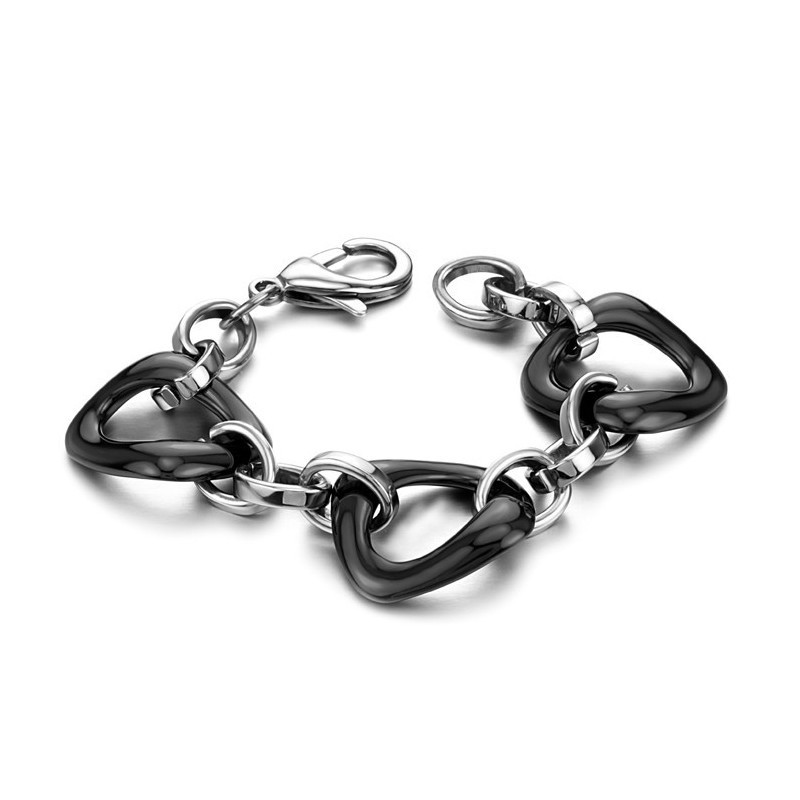 Kvalitets- Og Kvantitetssikret Sort Wolframkeramisk Armbånd