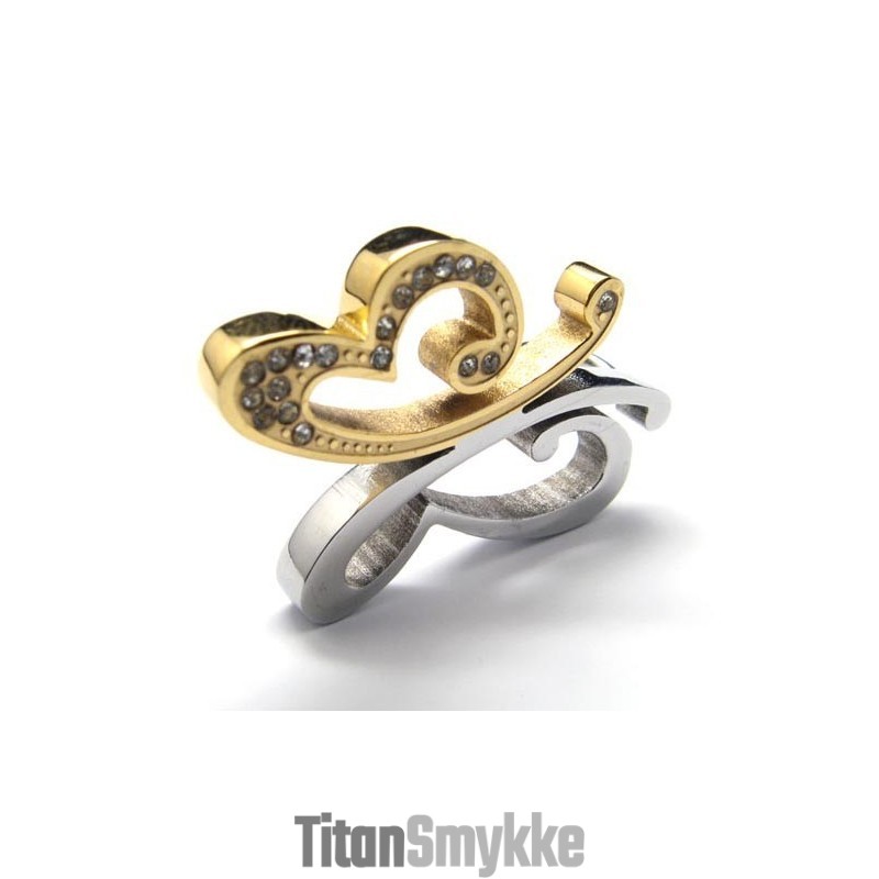 Sommerfugle Titanium Vedhæng - Gratis Chian