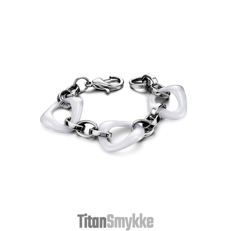 Pålidelig Omdømme Hvid Wolfram Keramisk Armbånd