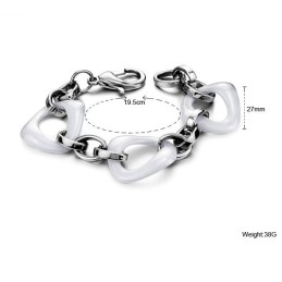 Pålidelig Omdømme Hvid Wolfram Keramisk Armbånd