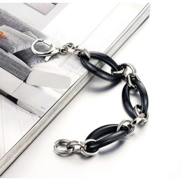 Bredt Udvalg Af Kvindelig Ellipse Wolfram Keramisk Armbånd