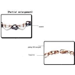 Pålidelig Ydeevne Kvindelig Kæreste Wolfram Keramisk Armbånd