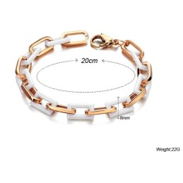 Bredt Udvalg Af Kvindelig Mode Wolfram Keramisk Armbånd