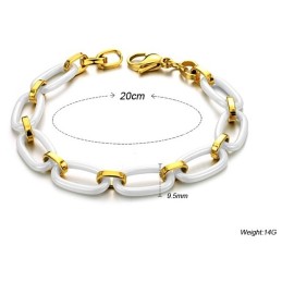 Stabil Kvalitet Kvindelig Wolfram Keramisk Armbånd