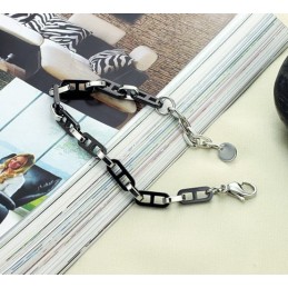 Fremragende Kvalitet Kvindelig Sort Wolfram Keramisk Armbånd