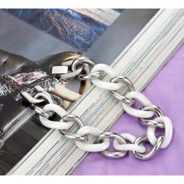 Kvalitets- Og Kvantitetssikret Hvid Wolframkeramisk Armbånd